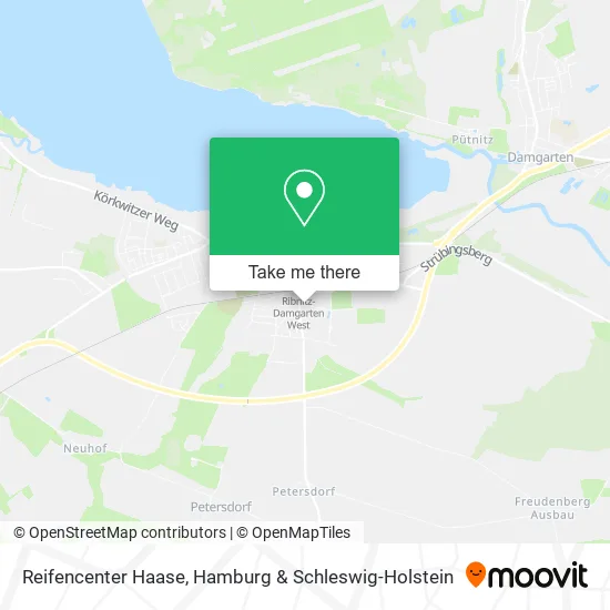 Карта Reifencenter Haase