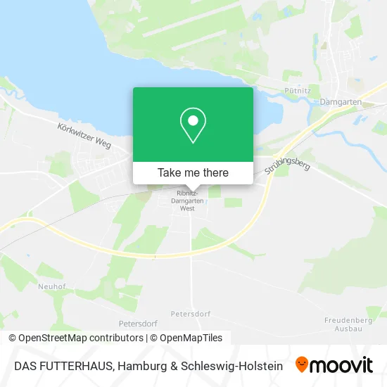 Карта DAS FUTTERHAUS
