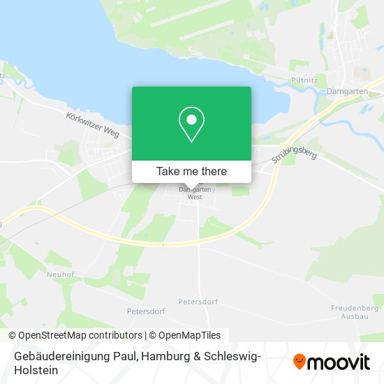 Gebäudereinigung Paul map