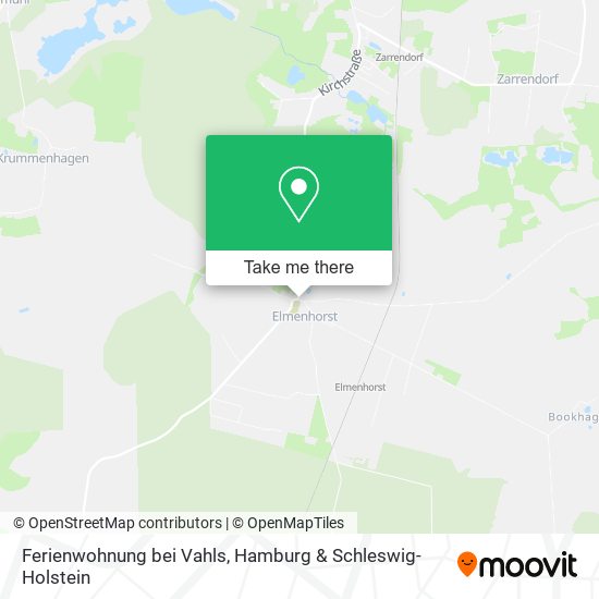 Ferienwohnung bei Vahls map