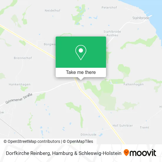 Dorfkirche Reinberg map