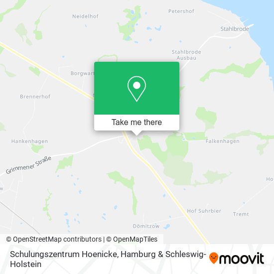 Schulungszentrum Hoenicke map