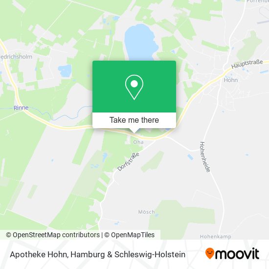 Apotheke Hohn map