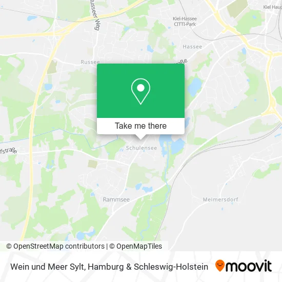 Карта Wein und Meer Sylt