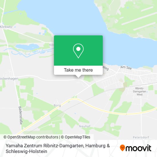 Yamaha Zentrum Ribnitz-Damgarten map