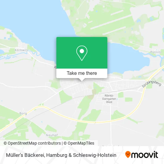Карта Müller's Bäckerei