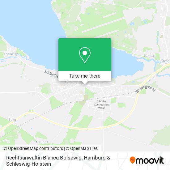 Rechtsanwältin Bianca Bolsewig map