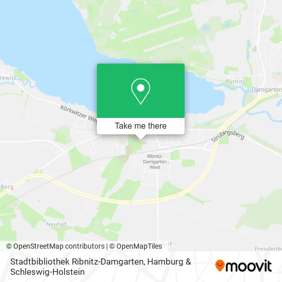 Карта Stadtbibliothek Ribnitz-Damgarten