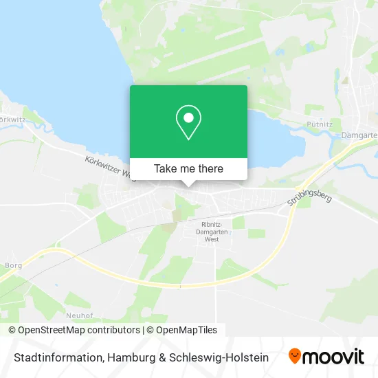 Карта Stadtinformation