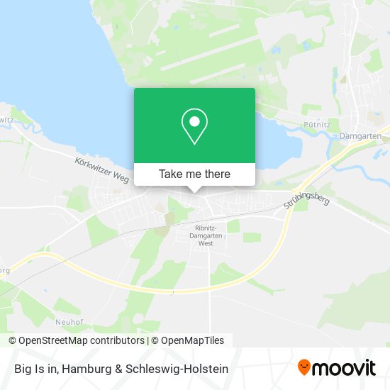 Big Is in map