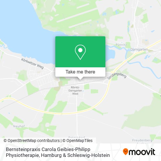 Bernsteinpraxis Carola Geibies-Philipp Physiotherapie map