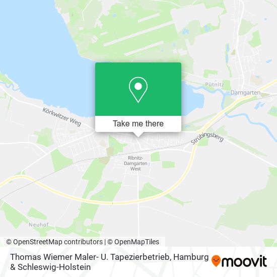 Thomas Wiemer Maler- U. Tapezierbetrieb map