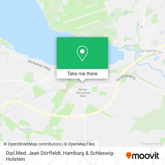 Dipl.Med. Jean Dörffeldt map