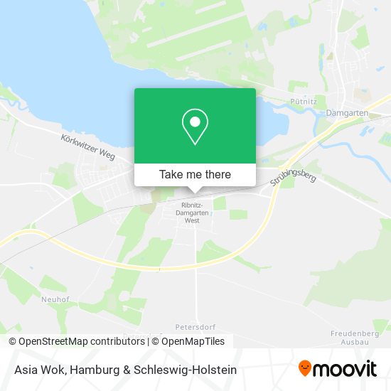 Asia Wok map