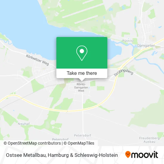 Карта Ostsee Metallbau