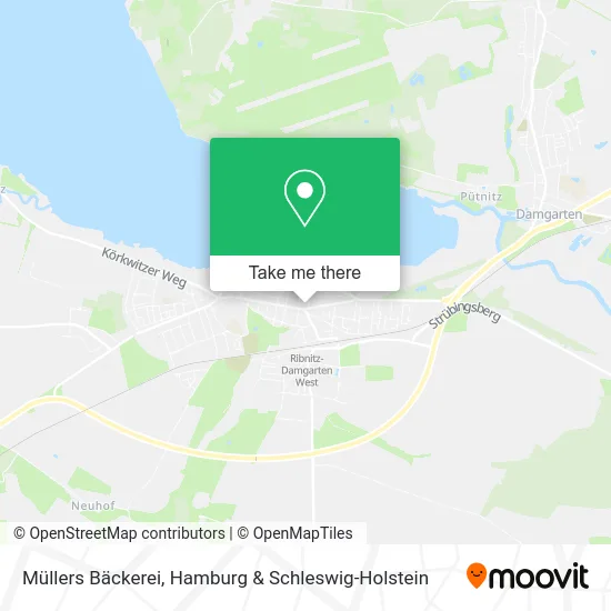 Карта Müllers Bäckerei