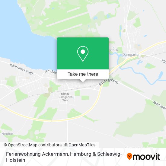 Ferienwohnung Ackermann map