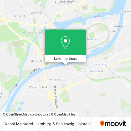 Kanal-Meisterei map