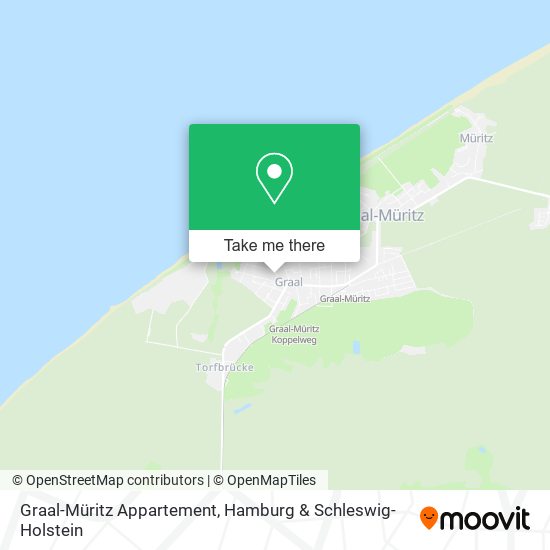 Graal-Müritz Appartement map