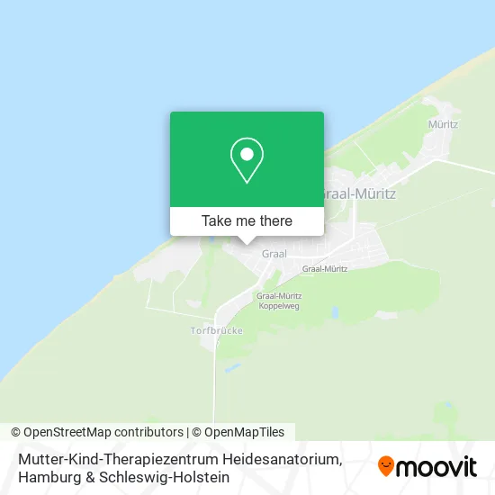 Карта Mutter-Kind-Therapiezentrum Heidesanatorium
