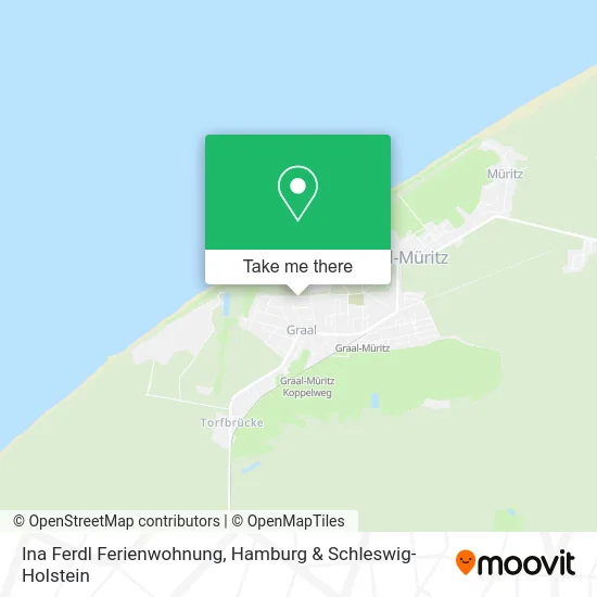 Карта Ina Ferdl Ferienwohnung