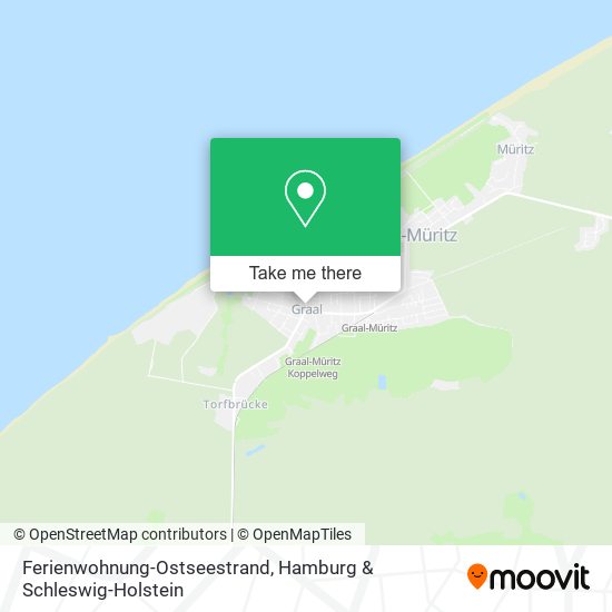 Ferienwohnung-Ostseestrand map