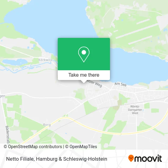 Карта Netto Filiale