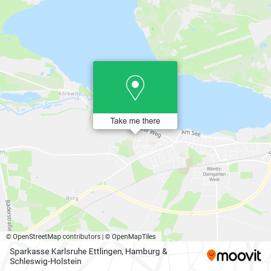 Sparkasse Karlsruhe Ettlingen map