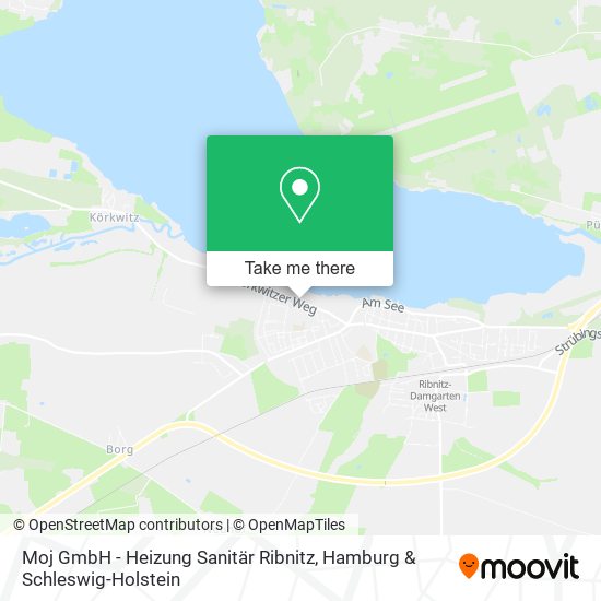 Moj GmbH - Heizung Sanitär Ribnitz map