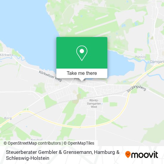 Steuerberater Gembler & Grensemann map