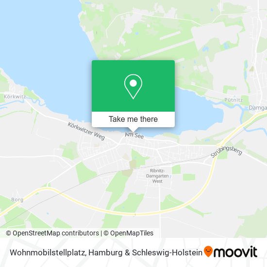 Wohnmobilstellplatz map