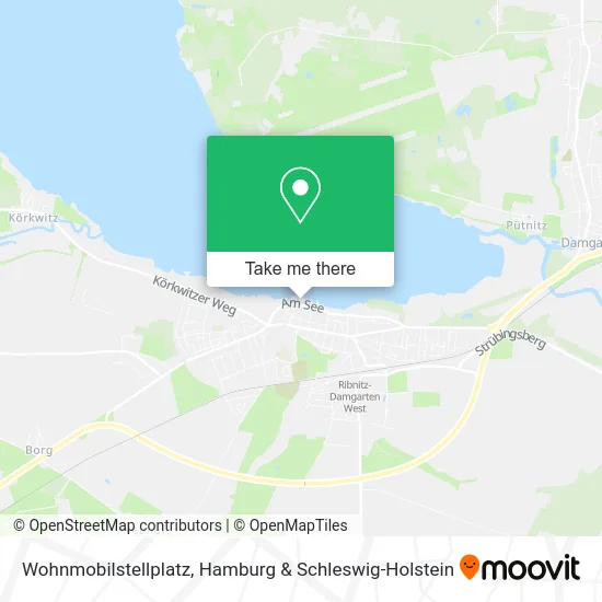 Карта Wohnmobilstellplatz