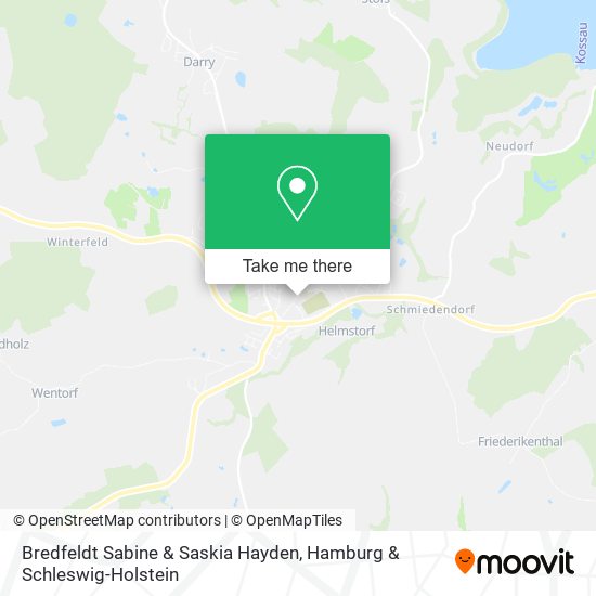 Bredfeldt Sabine & Saskia Hayden map