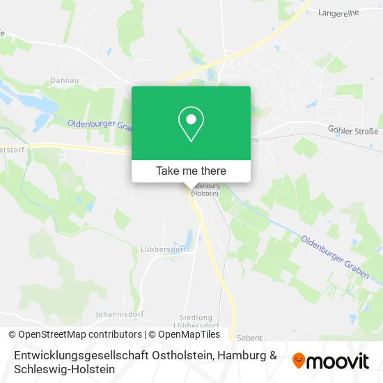 Карта Entwicklungsgesellschaft Ostholstein