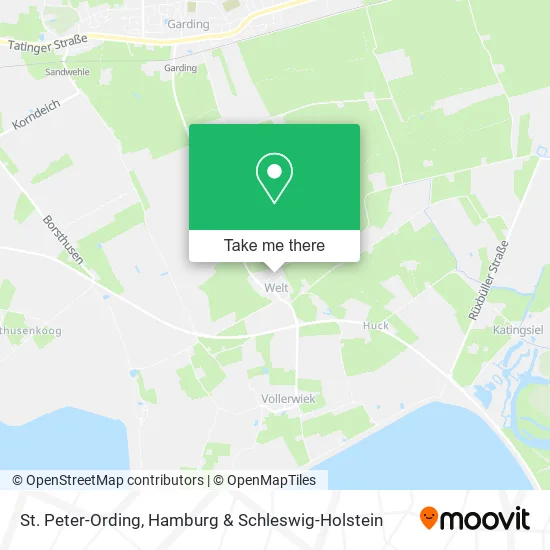 Карта St. Peter-Ording