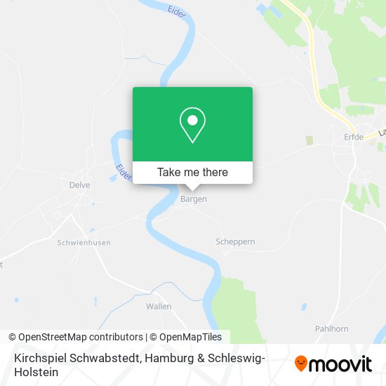 Kirchspiel Schwabstedt map