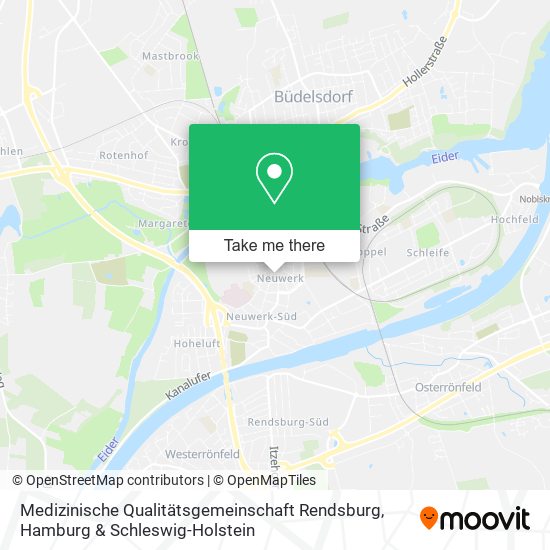 Medizinische Qualitätsgemeinschaft Rendsburg map