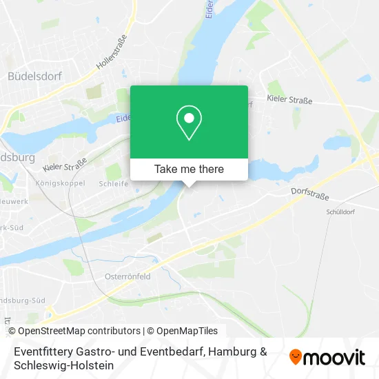 Карта Eventfittery Gastro- und Eventbedarf