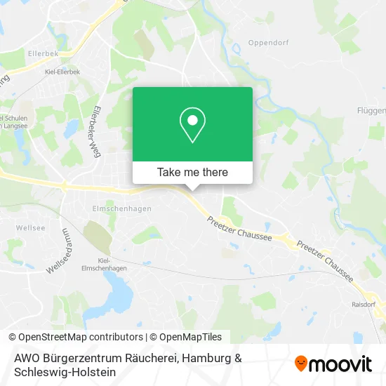 Карта AWO Bürgerzentrum Räucherei