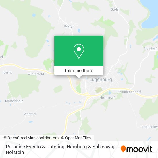 Paradise Events & Catering map