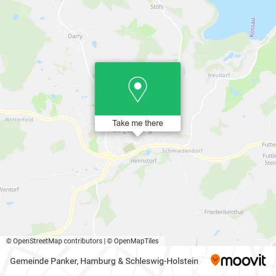 Карта Gemeinde Panker