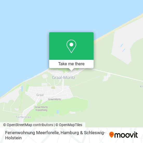 Ferienwohnung Meerforelle map