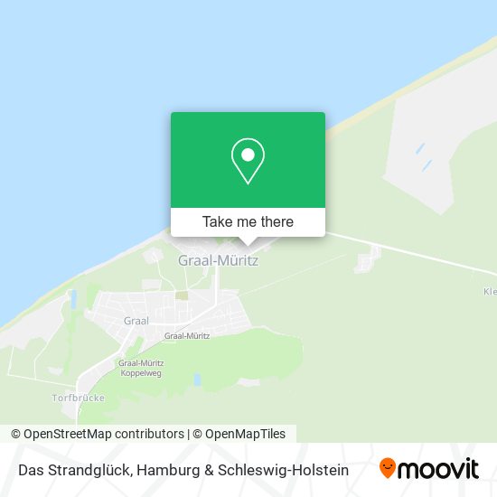 Das Strandglück map