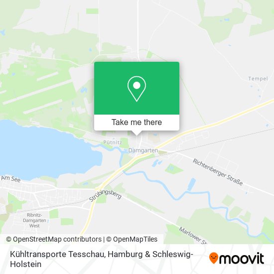 Kühltransporte Tesschau map