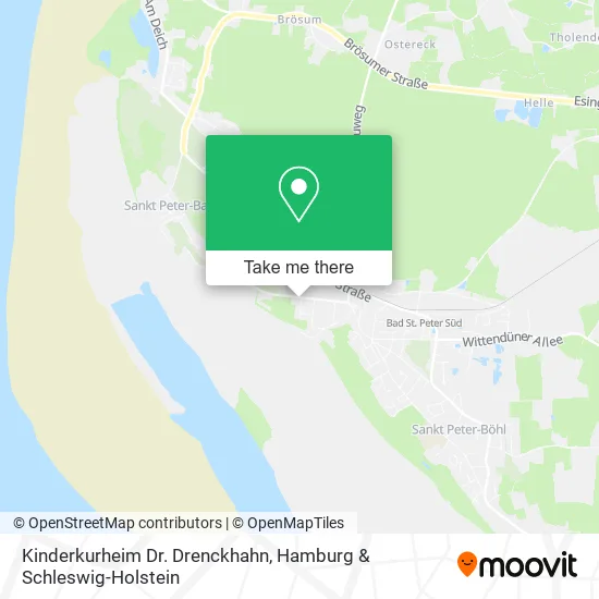 Карта Kinderkurheim Dr. Drenckhahn