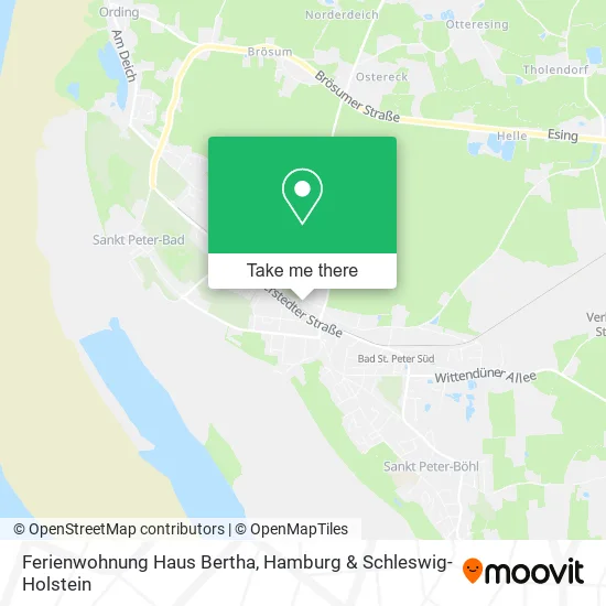 Ferienwohnung Haus Bertha map