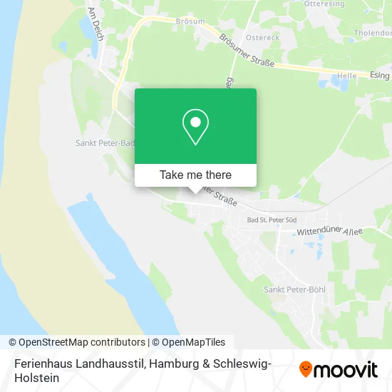 Карта Ferienhaus Landhausstil