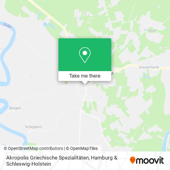 Akropolis Griechische Spezialitäten map