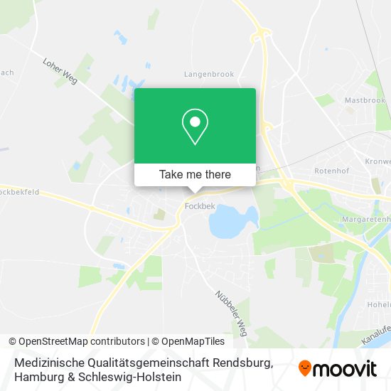 Medizinische Qualitätsgemeinschaft Rendsburg map
