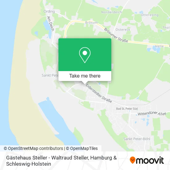 Gästehaus Steller - Waltraud Steller map